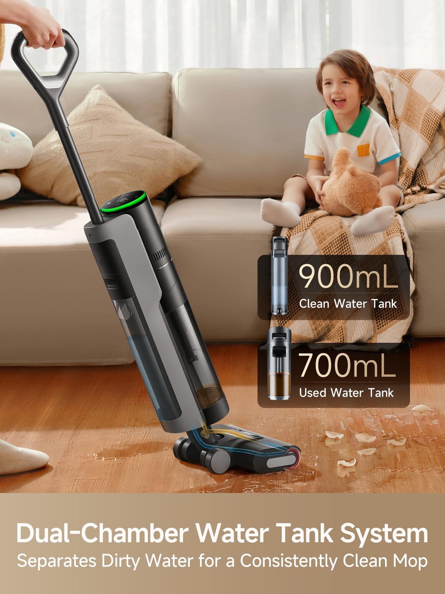 Eureka PowerSpeed Upright Vacuum Cleaner – Lightweight Powerful Vacuum for Carpets & Hard Floors